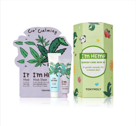 Tonymoly I'm Hemp Mask and Hand Cream Set